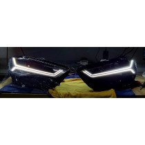 Światłowód DRL LED Audi A6 C7 LIFT matrix full LED