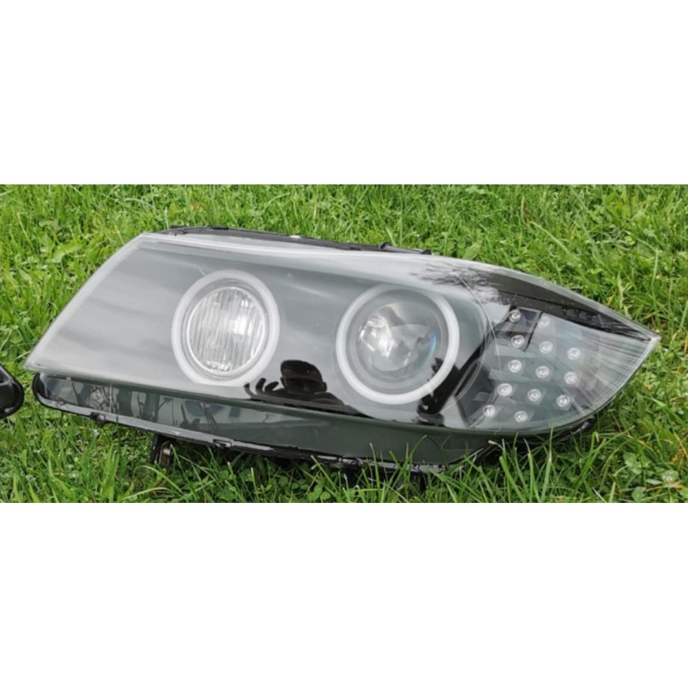 RINGI LED COTTON BIAŁE BMW E90 LCI XENON
