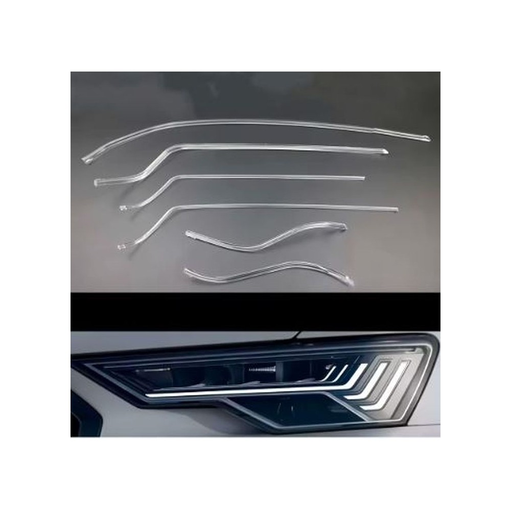 Światłowód LED DRL Audi A6 C8 4K 2018+ matrix HD