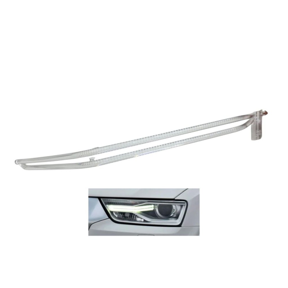 Światłowód LED DRL Audi Q3 8U LIFT 2015-2018 BIXENON