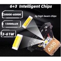 Soczewki BI-LED 3.0 SANVI AI50 3000/4300/6000K sterowane aplikacją bluetooth