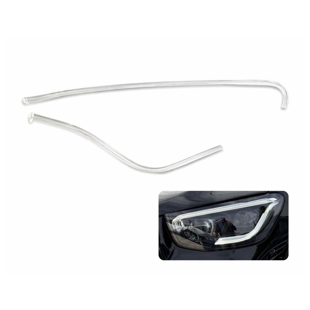 Światłowód LED DRL Mercedes GLC 253 19-22 ILS
