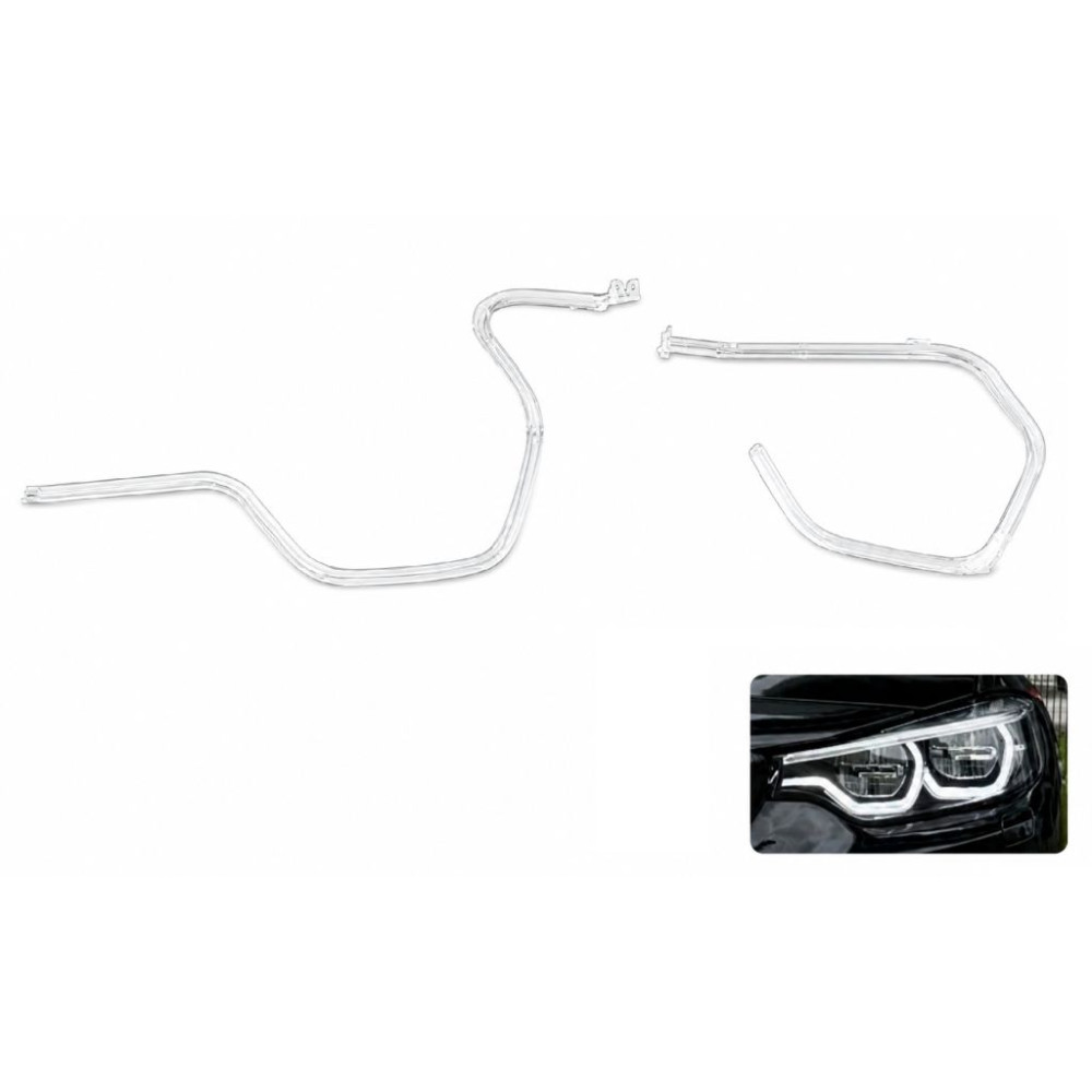 Światłowód LED DRL BMW 4 M3 M4 F32 F36 F80 LCI 17-20 LED