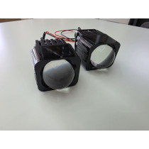 Projektory, soczewki LED drogowe, dalekosiężne 1,5" "matrix"