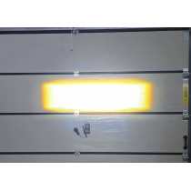 Soczewki LED drogowe, dalekosiężne 2,5" + podświetlenie RED DEVIL EYE