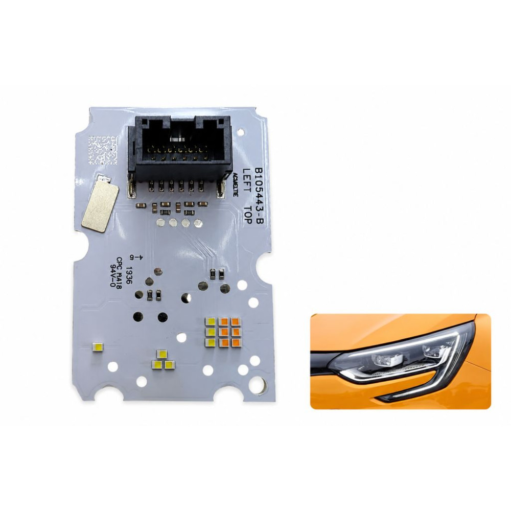 Moduł płytka LED DRL dzienne Renault Megane IV RS 16-21 FULL LED PRZED LIFTEM