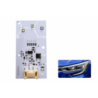 Moduł płytka LED DRL dzienne Renault Megane IV PURE LED/ZWYKŁA 16-21 PRZED LIFTEM