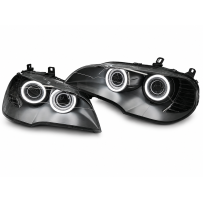 RINGI LED COTTON BIAŁE BMW X5 E70 BI-XENON