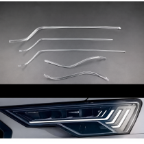 Światłowód LED DRL Audi A6 C8 4K 2018+ matrix HD