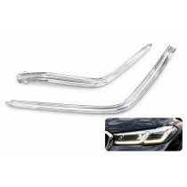 Światłowód LED DRL BMW 5 G30 G31 F90 LCI 20-23 ADAPTIVE LED LASER