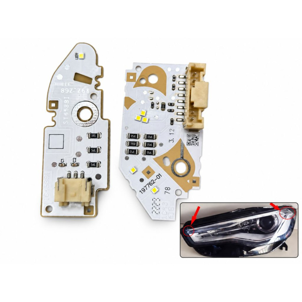 Moduł płytka LED DRL Audi A6 C7 LIFT BIXENON 2015-2018