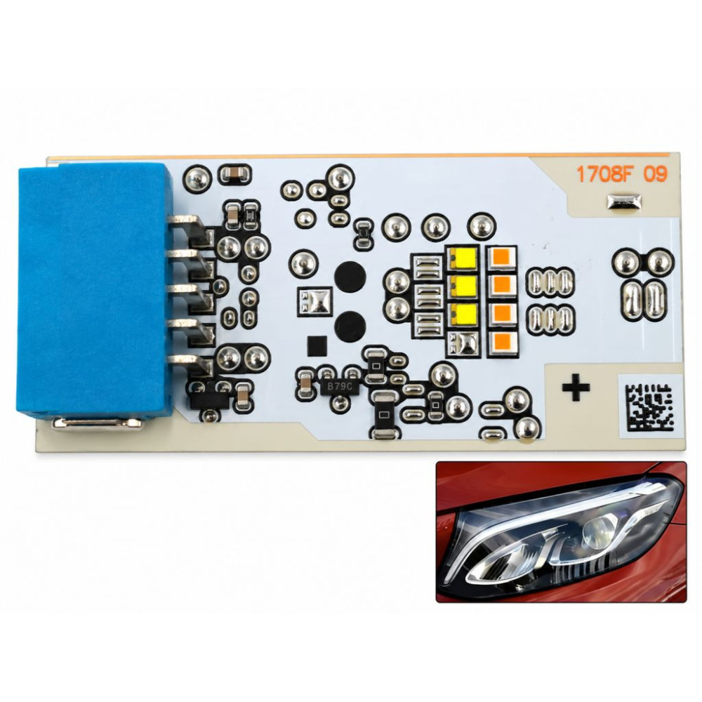 Moduł płytka LED DRL dzienne Mercedes GLC W253 15-19 LED PERFORMANCE