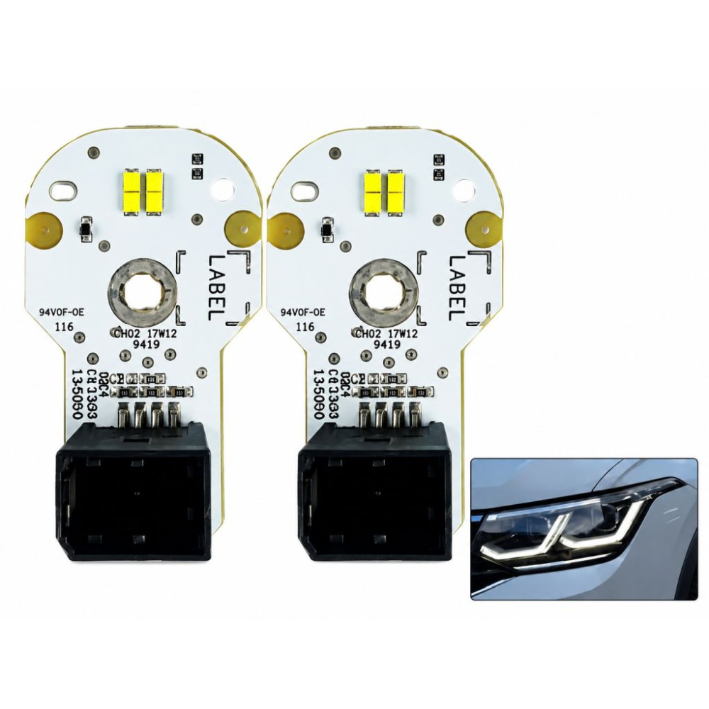 Moduł płytka LED DRL dzienne Volkswagen Tiguan AD BW 20-24 IQ LIGHT