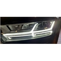 Światłowód DRL LED dzienne Audi Q7 4M 17-20 FULL LED