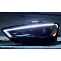 Światłowód DRL LED Audi A3 8V 13-16 przedlift