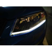 Światłowód DRL LED Skoda Octavia III 3 przedlift 13-17