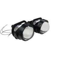 Soczewki BI-LED 2.5 + osłony | easy fit H4 H7 109mm/140mm